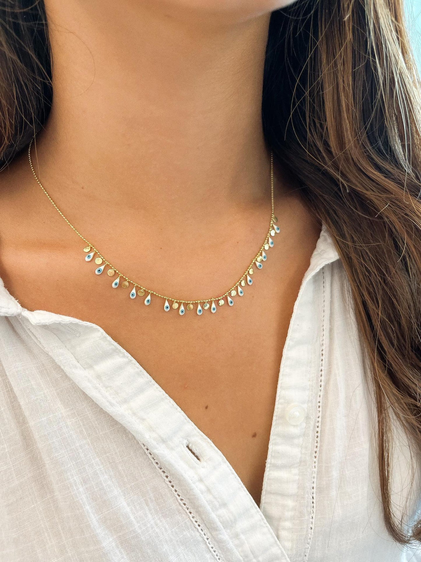 Aqua Necklace
