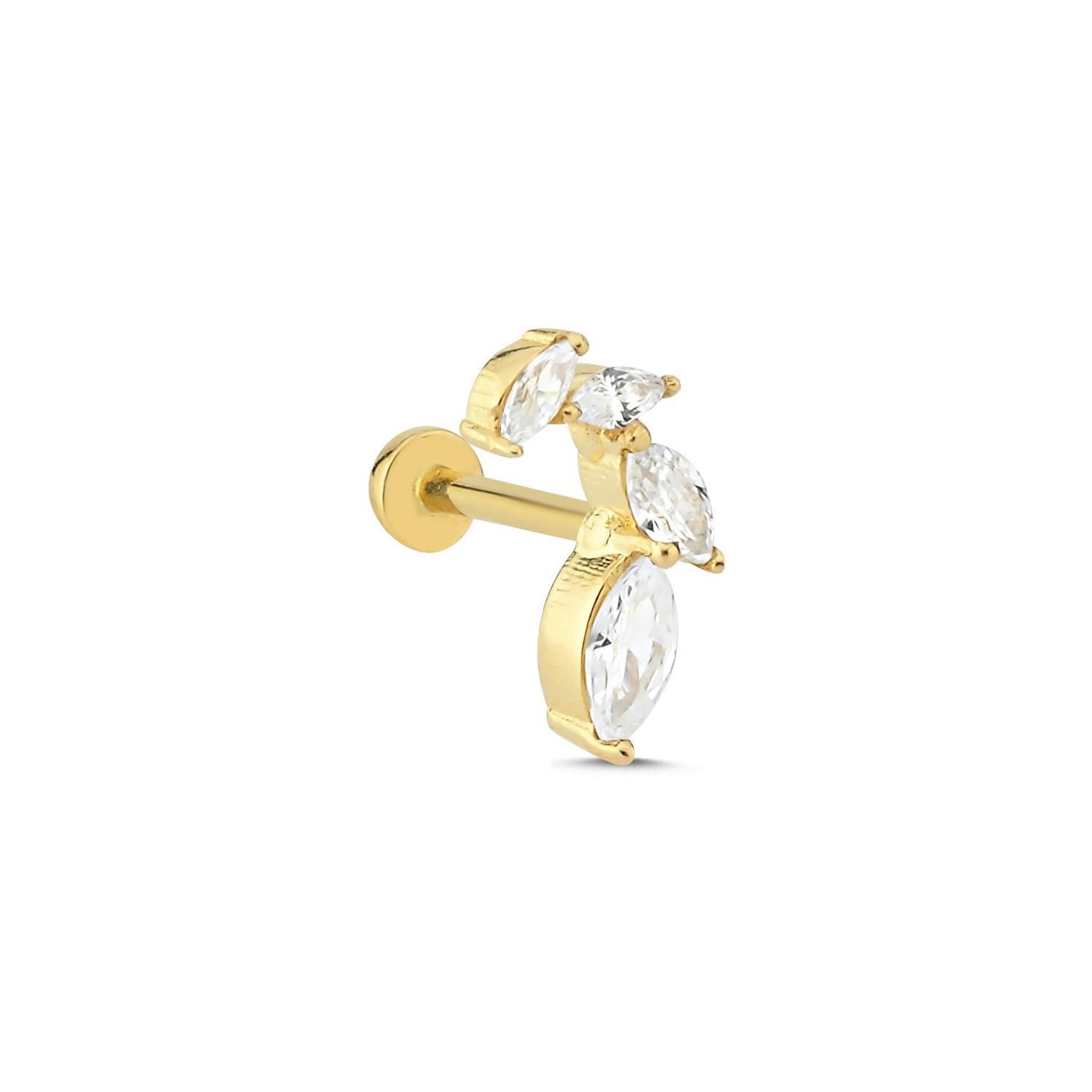 Golden Leaf Piercing