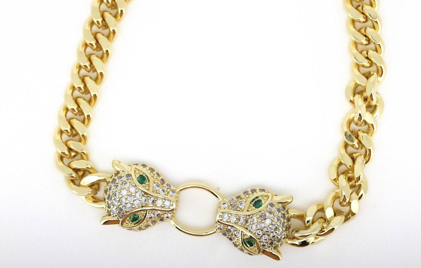 Gold Cheetah Bracelet