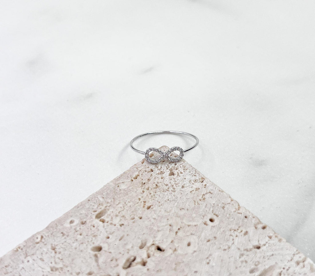 Infinity Sparkle Ring