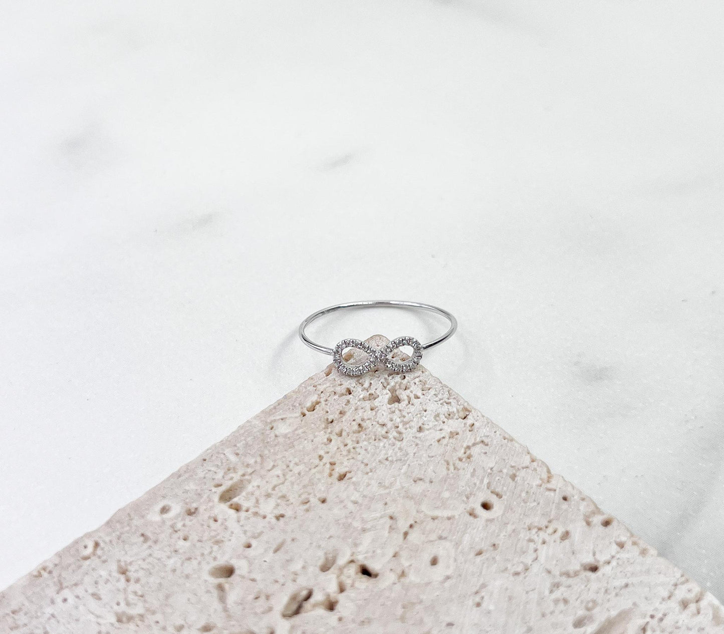 Infinity Sparkle Ring