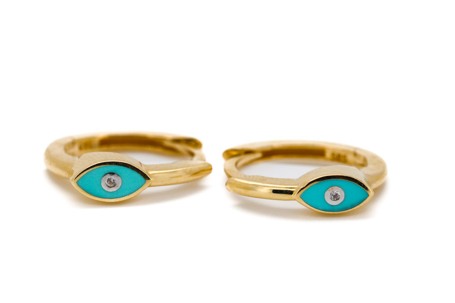 Aqua Eyes Earrings