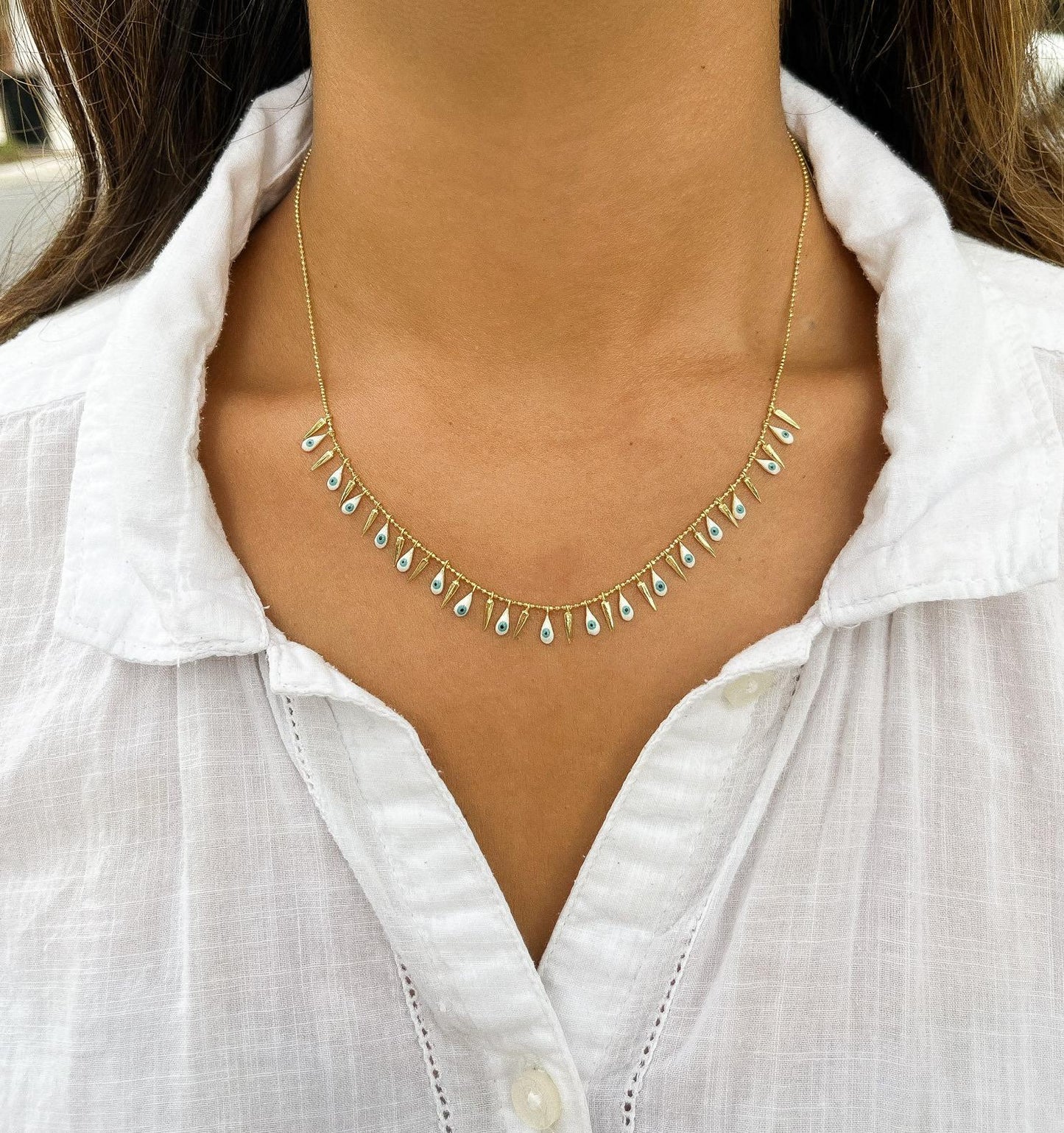 Aqua Necklace