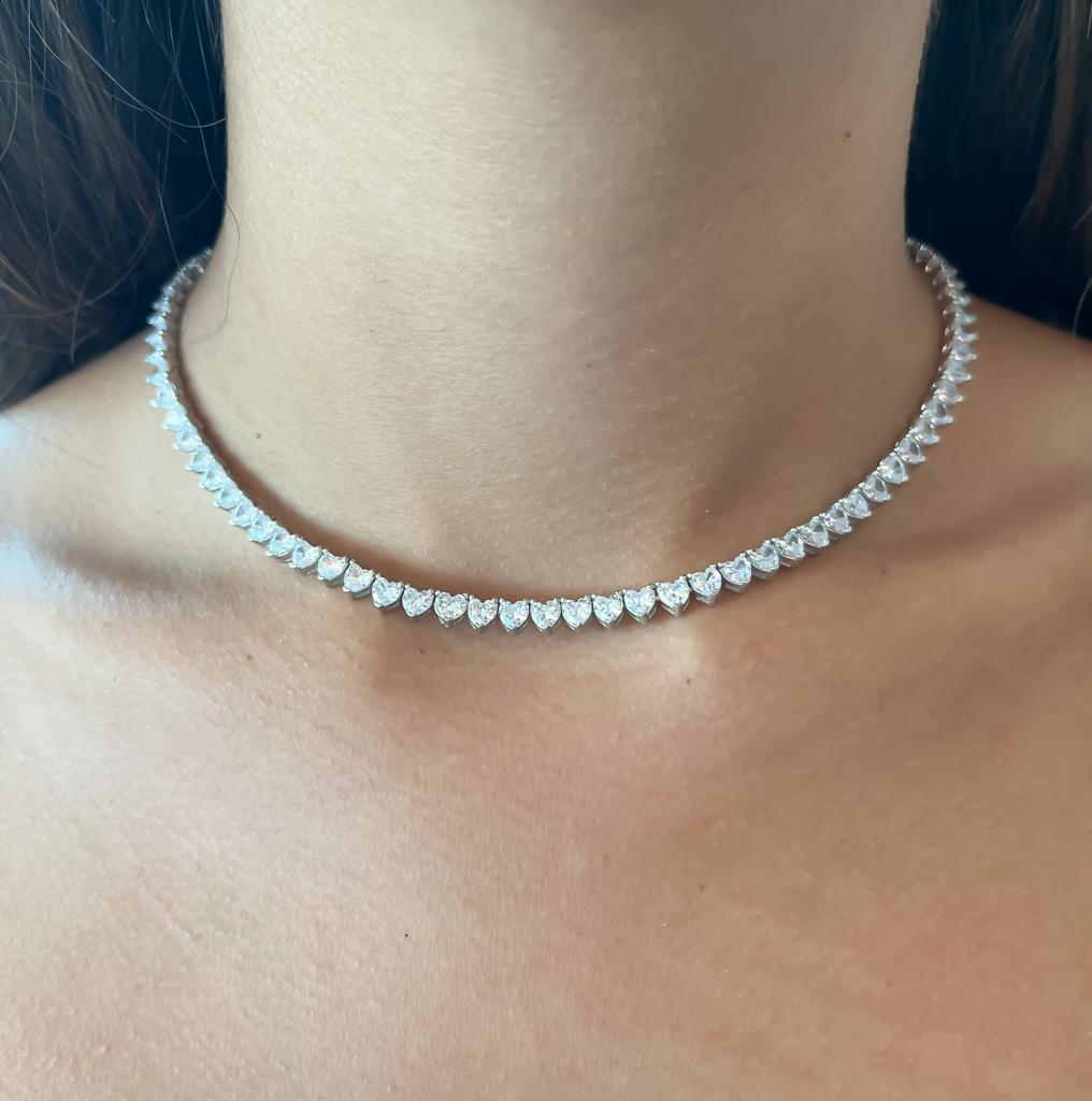 Cristina Tennis Necklace