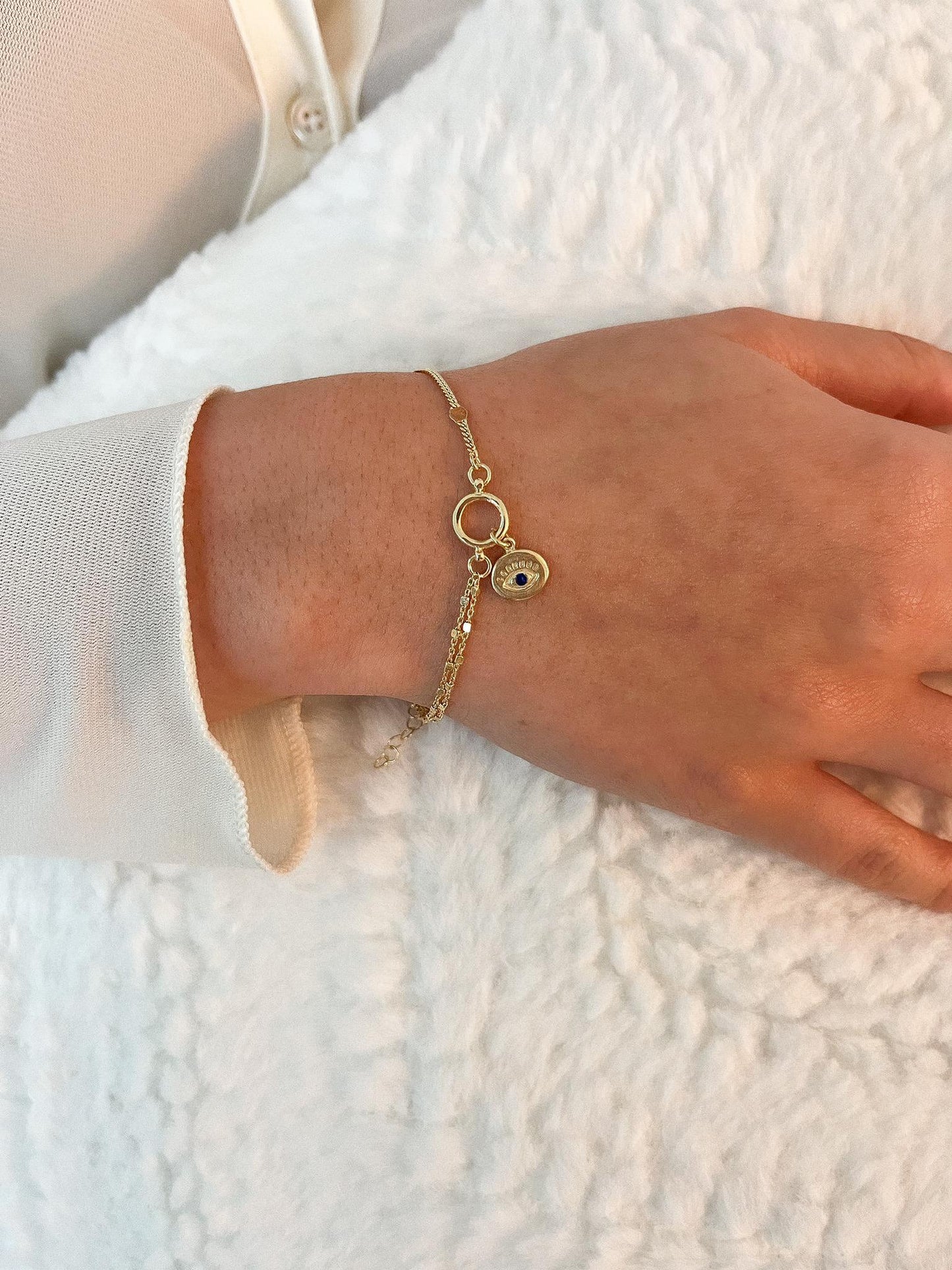 Stella Evil Eye Bracelet
