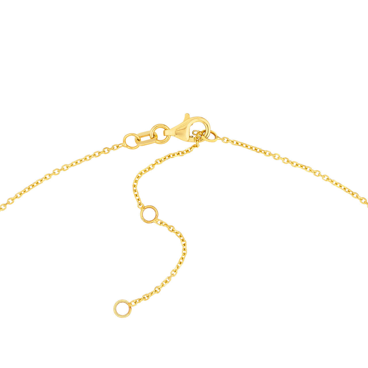 White Cross Necklace
