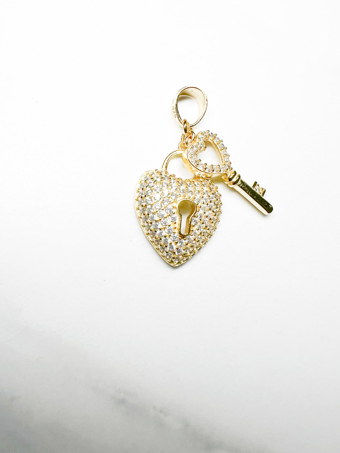 Yellow Heart and Key