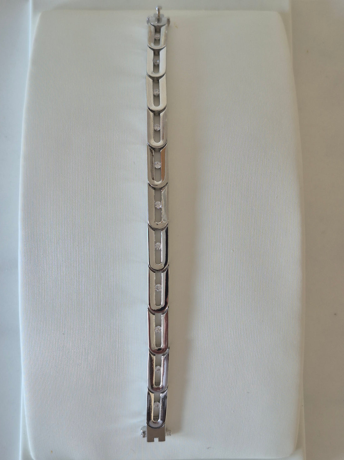 Link Chain Small Stone Bracelet