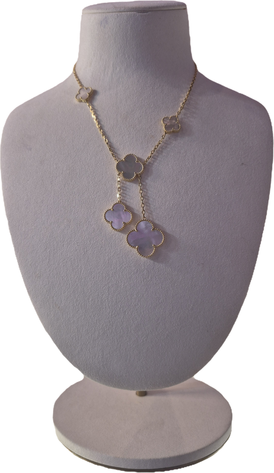 6 Clover Mother of Pearl Necklace