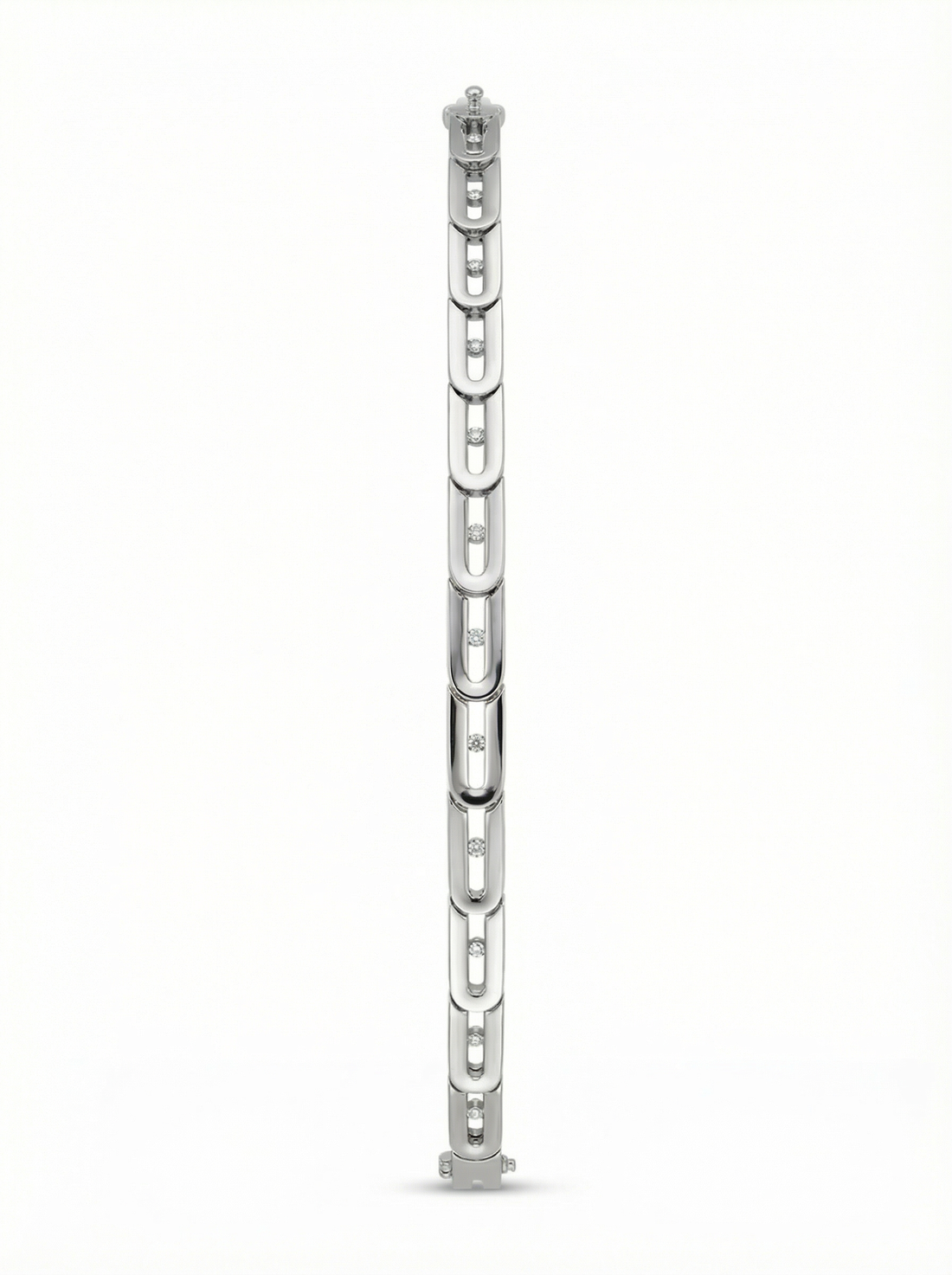 Link Chain Small Stone Bracelet