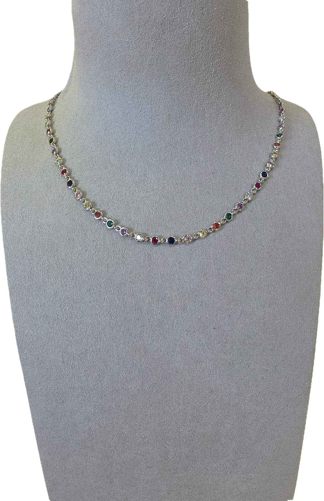 Rainbow Crystal Station Choker