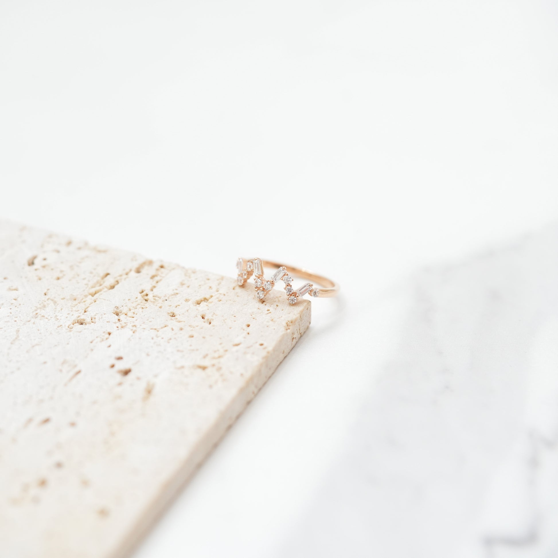 Jasel Jewelry 14K gold Cindy Ring with minimalist elegant design