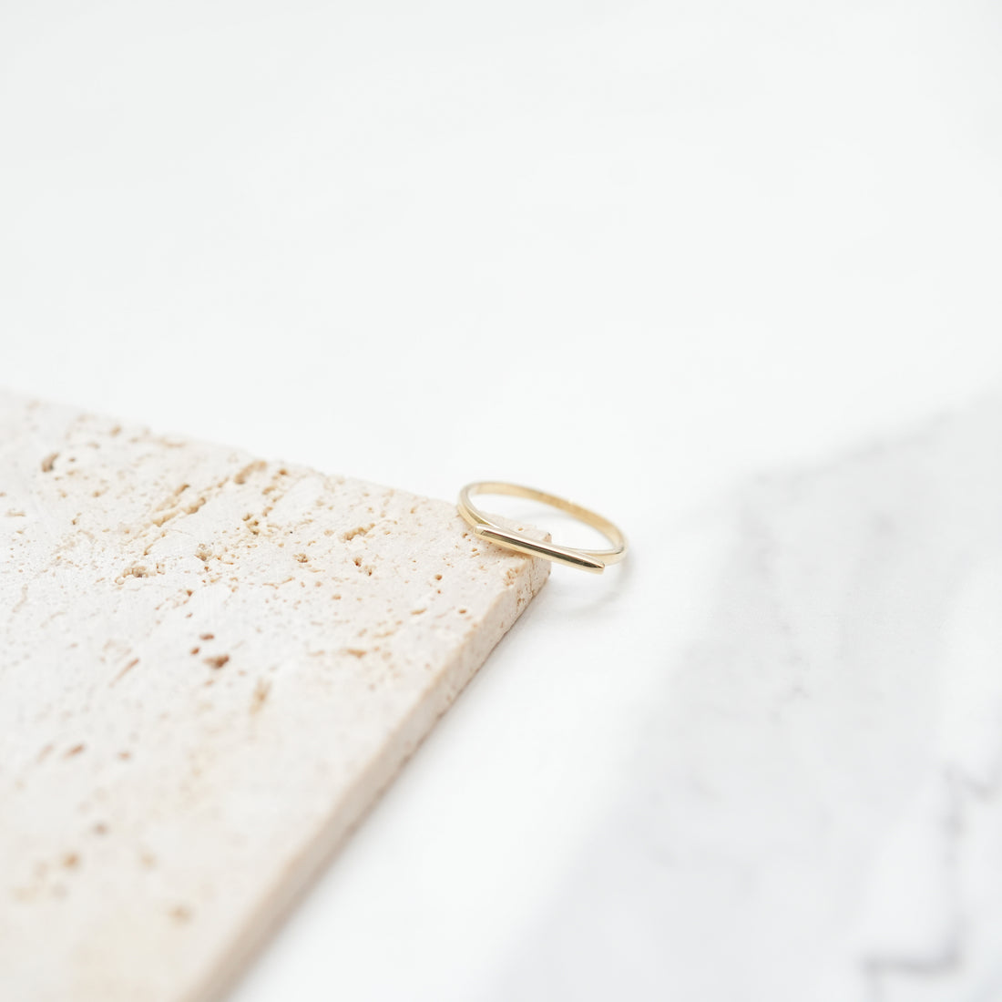Jasel Jewelry 14K gold ring with minimalist elegant design