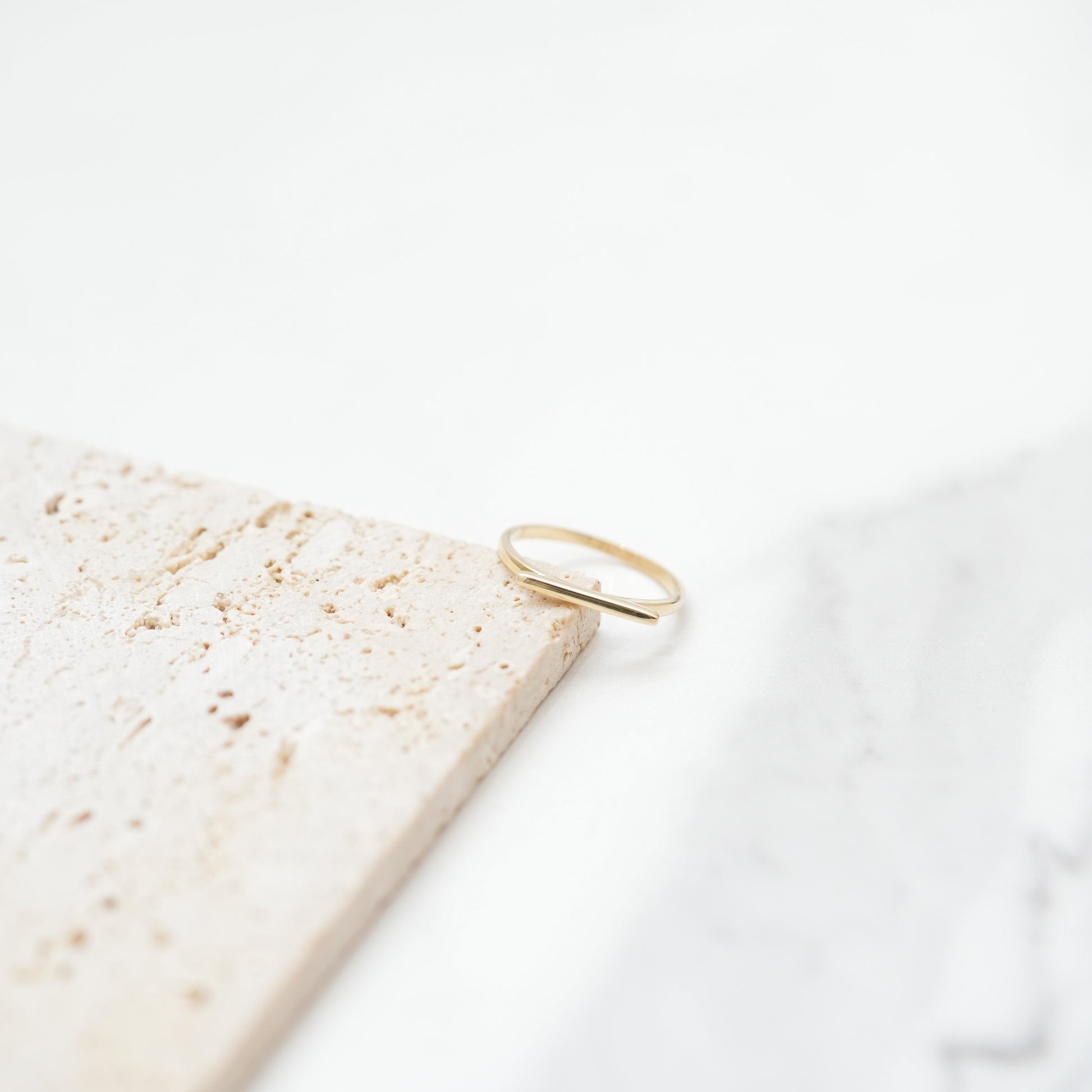 Jasel Jewelry 14K gold ring with minimalist elegant design