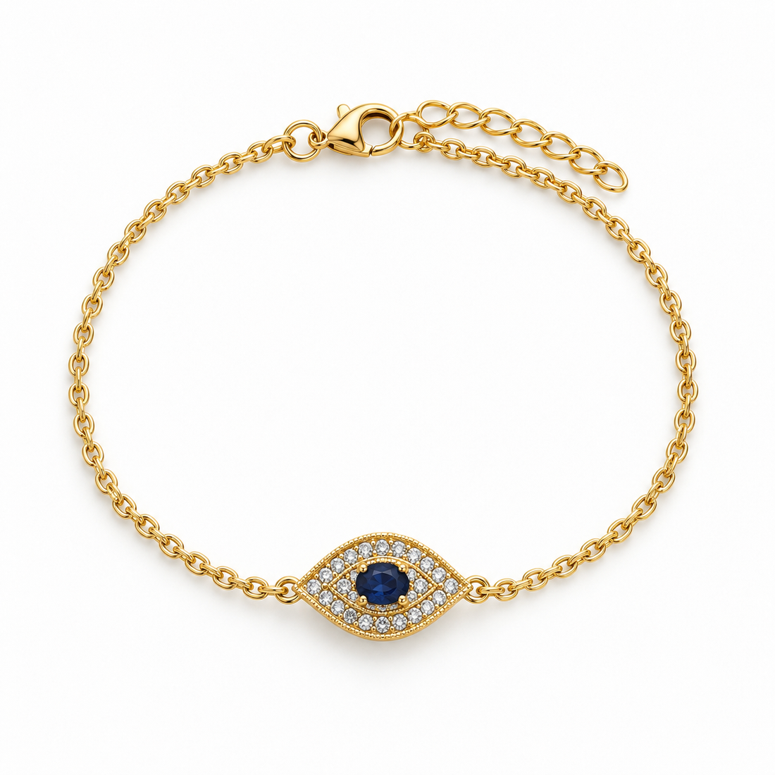Evil Eye Stone Bracelet