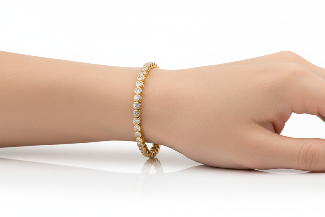 Circle Stone Bracelet