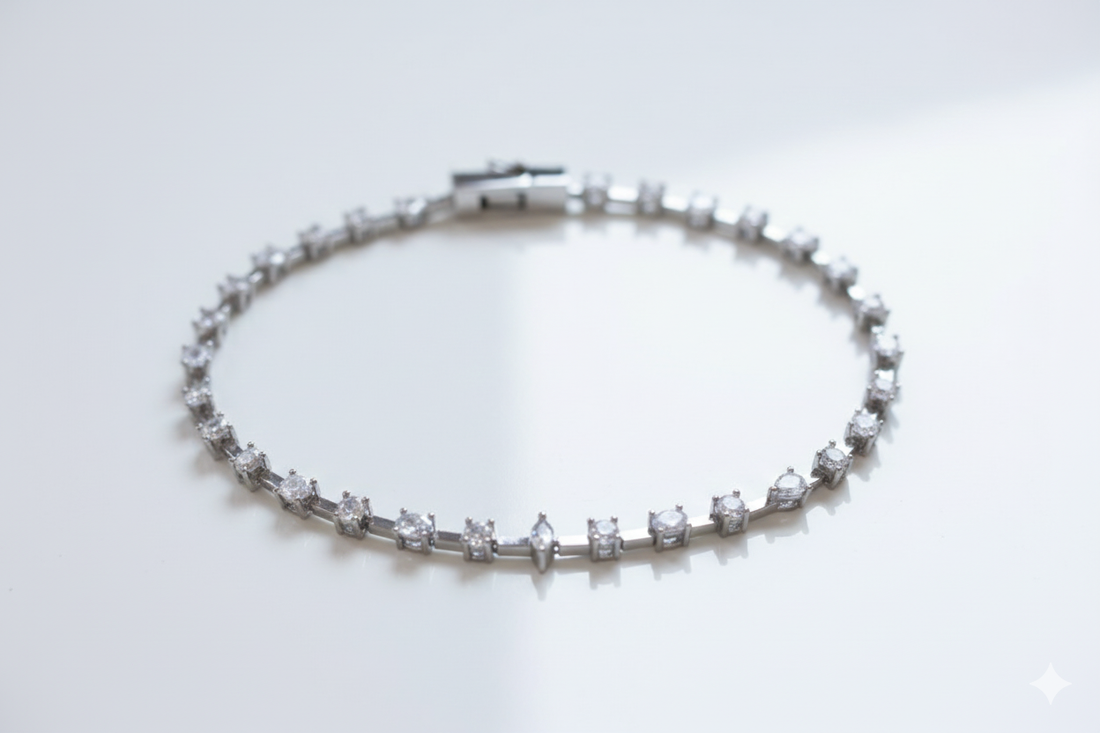 Rhinestone Chain Bracelet