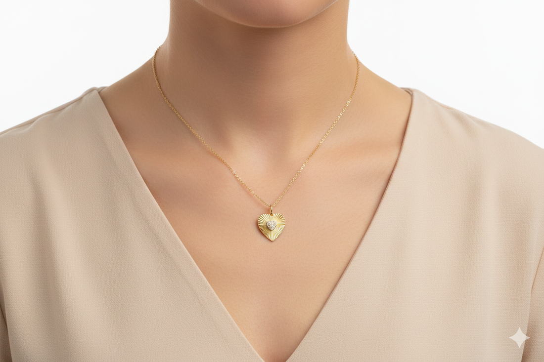 Accented Heart Necklace