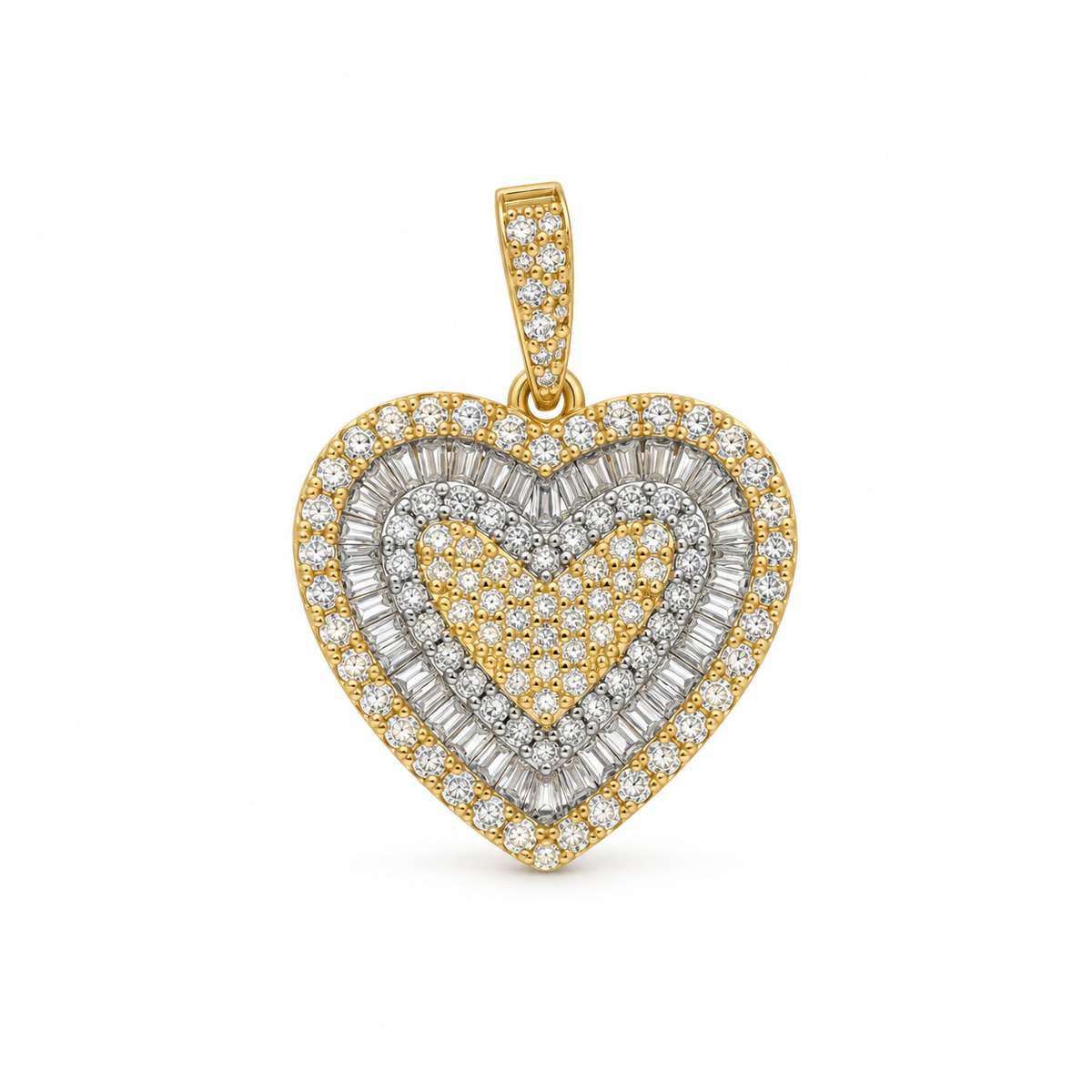 Heart With Stone Pendant