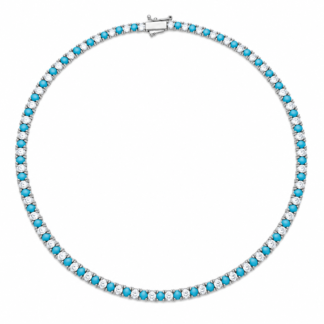Riviera Sparkle Tennis Necklace