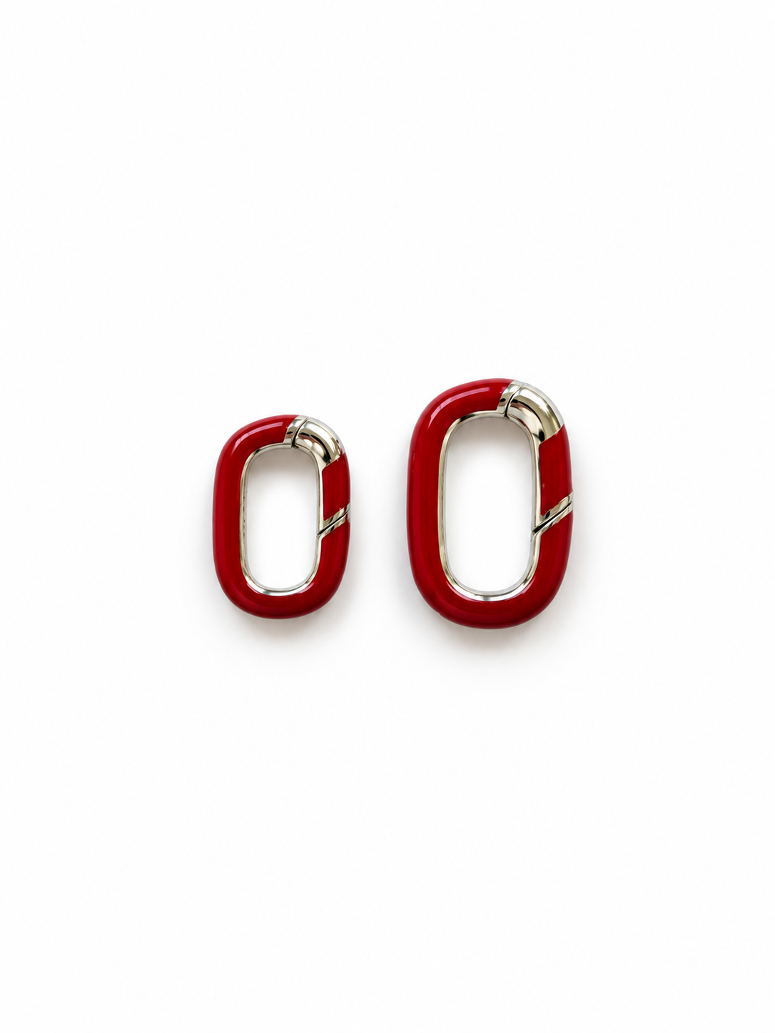 Red Enamel Clasp