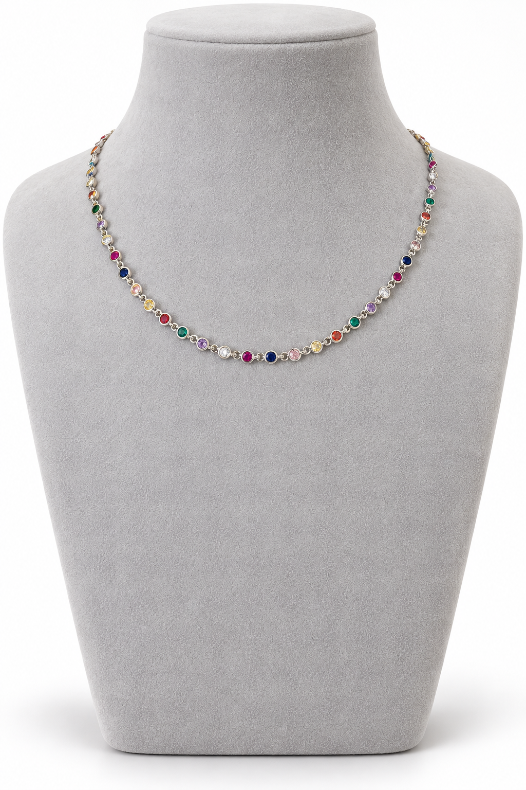 Rainbow Crystal Station Choker