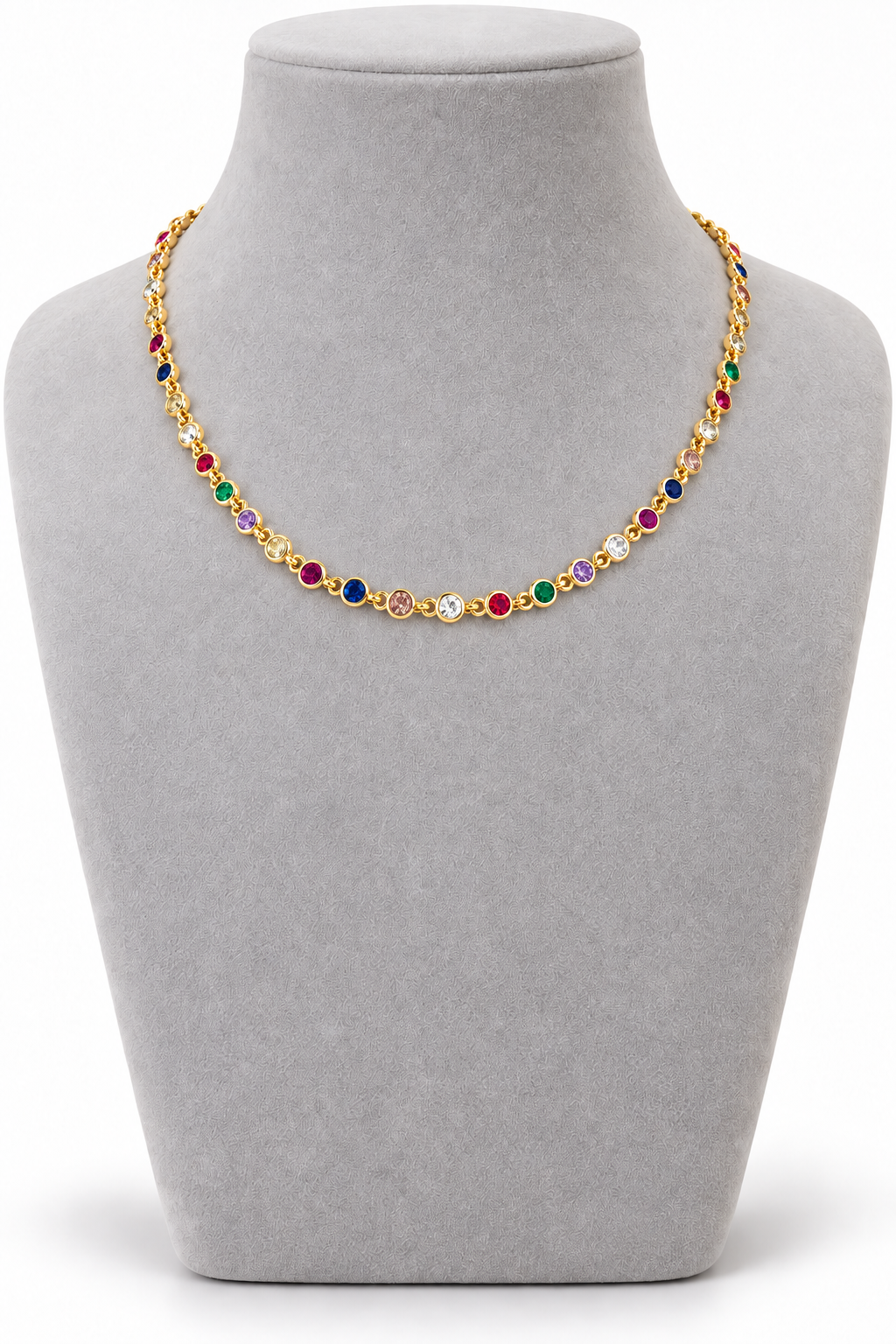 Rainbow Crystal Station Choker