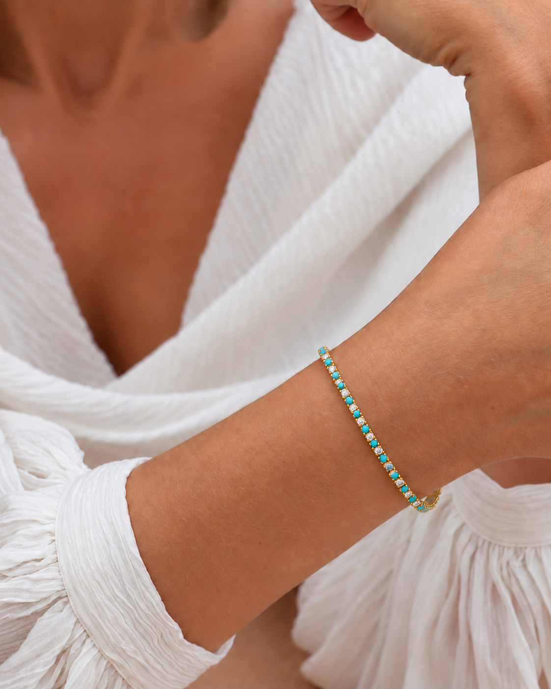Riviera Sparkle Tennis Bracelet