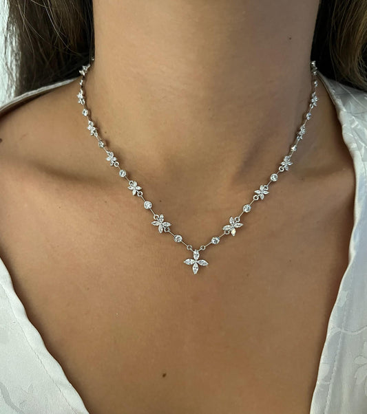 Silver Goddess Necklace