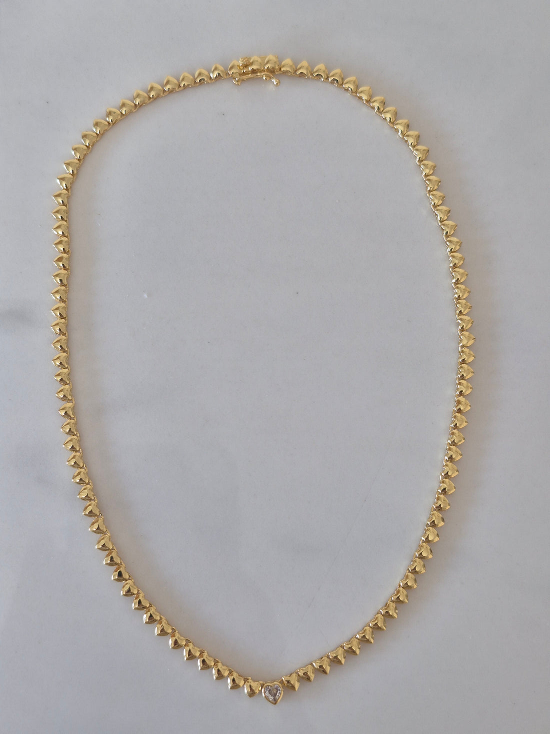 Stone Heart Necklace